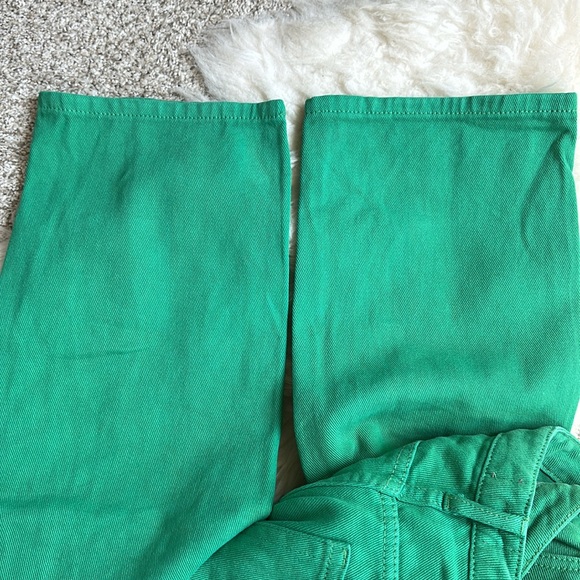 EDIKTED button-fly green jeans - Picture 5 of 5